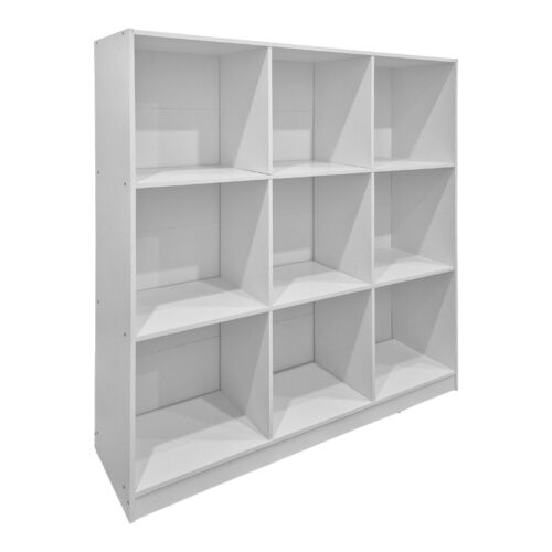 Βιβλιοθήκη Gridea pakoworld λευκό 119.5x30x121εκ (x1)