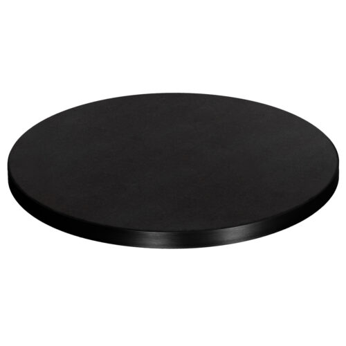 ΕΠΙΦΑΝΕΙΑ ΤΡΑΠΕΖΙΟΥ SINTERED STONE HM6652.01 ΜΑΥΡΗ ΜΕ ΠΛΑΙΣΙΟ ALU ΜΑΥΡO Φ60εκ. (x1)