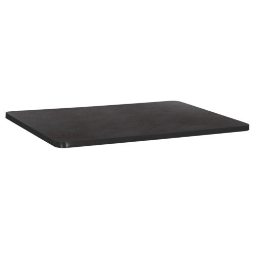 ΕΠΙΦΑΝΕΙΑ ΤΡΑΠΕΖΙΟΥ SINTERED STONE HM6656.01 ΜΑΥΡΗ ΜΕ ΠΛΑΙΣΙΟ ALU ΜΑΥΡΟ 120x80εκ. (x1)