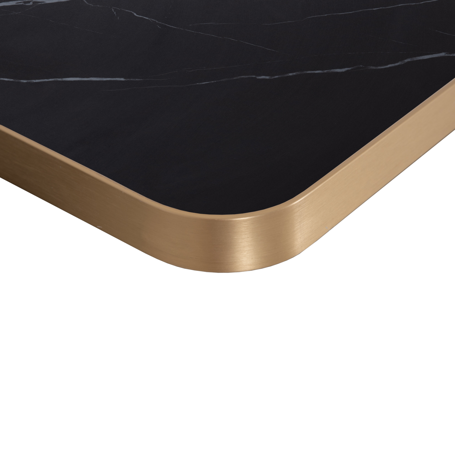 ΕΠΙΦΑΝΕΙΑ ΤΡΑΠΕΖΙΟΥ SINTERED STONE HM6655.13 BLACK MARBLE--ΠΛΑΙΣΙΟ ALU ΧΡΥΣΟ 80x80εκ. (x1) - Image 10