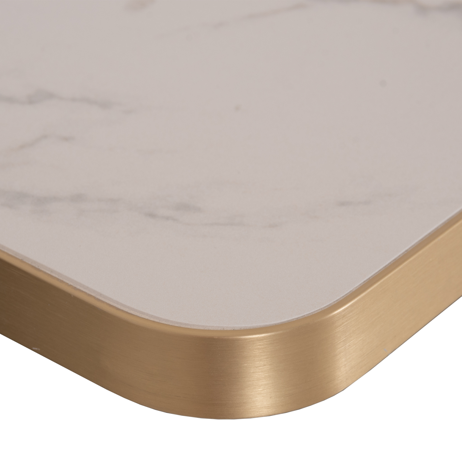 ΕΠΙΦΑΝΕΙΑ ΤΡΑΠΕΖΙΟΥ SINTERED STONE HM6655.12 WHITE MARBLE--ΠΛΑΙΣΙΟ ALU ΧΡΥΣΟ 80x80εκ. (x1) - Image 10