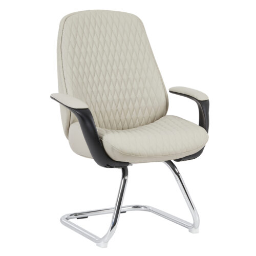 ΚΑΡΕΚΛΑ ΕΠΙΣΚΕΠΤΗ VELUM-s HM1235.02 ΜΠΕΖ PU--ΒΑΣΗ ΧΡΩΜΙΟΥ 71x60x100Υεκ. (x1)