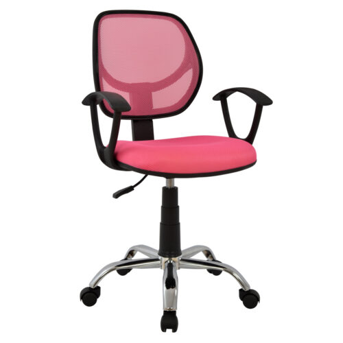 ΚΑΡΕΚΛΑ ΓΡΑΦΕΙΟΥ SHANTE HM1082.05 ΡΟΖ 56x53,5x100 cm (x1)