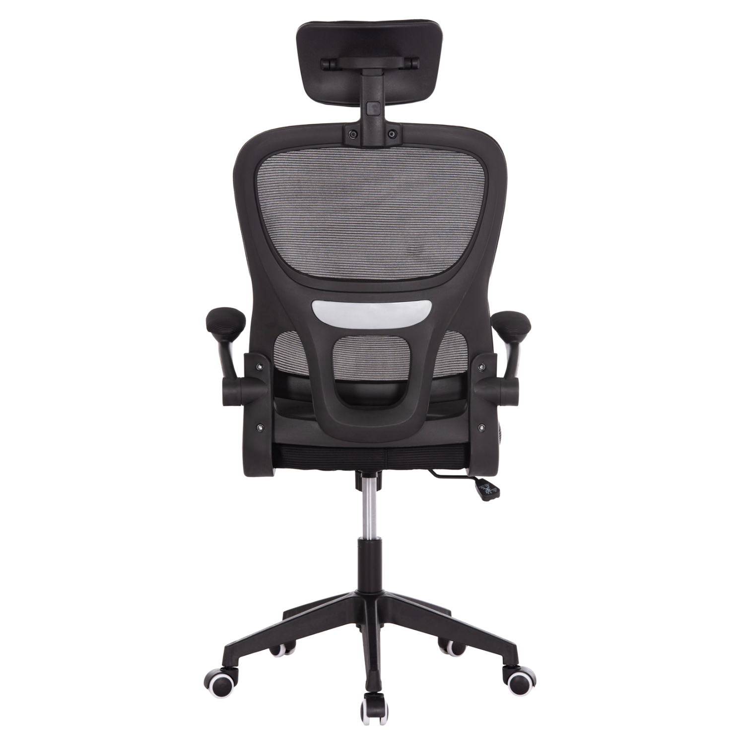 ΚΑΡΕΚΛΑ ΓΡΑΦΕΙΟΥ BASTON HM18236.01 ΜΑΥΡΟ MESH & PP ΣΚΕΛΕΤΟΣ 64x60x117-127Υεκ. (x1) - Image 6