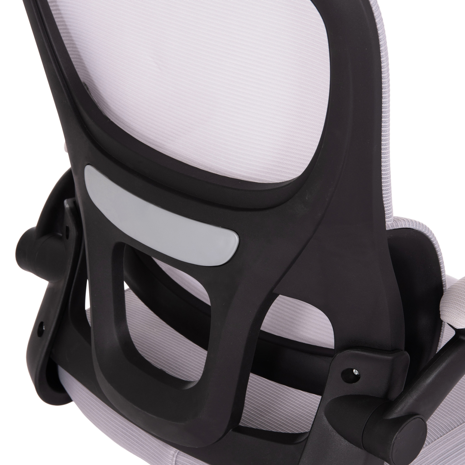 ΚΑΡΕΚΛΑ ΓΡΑΦΕΙΟΥ BASTON HM18236.02 ΓΚΡΙ MESH & ΜΑΥΡΟ PP ΣΚΕΛΕΤΟΣ 64x60x127Υεκ. (x1) - Image 9