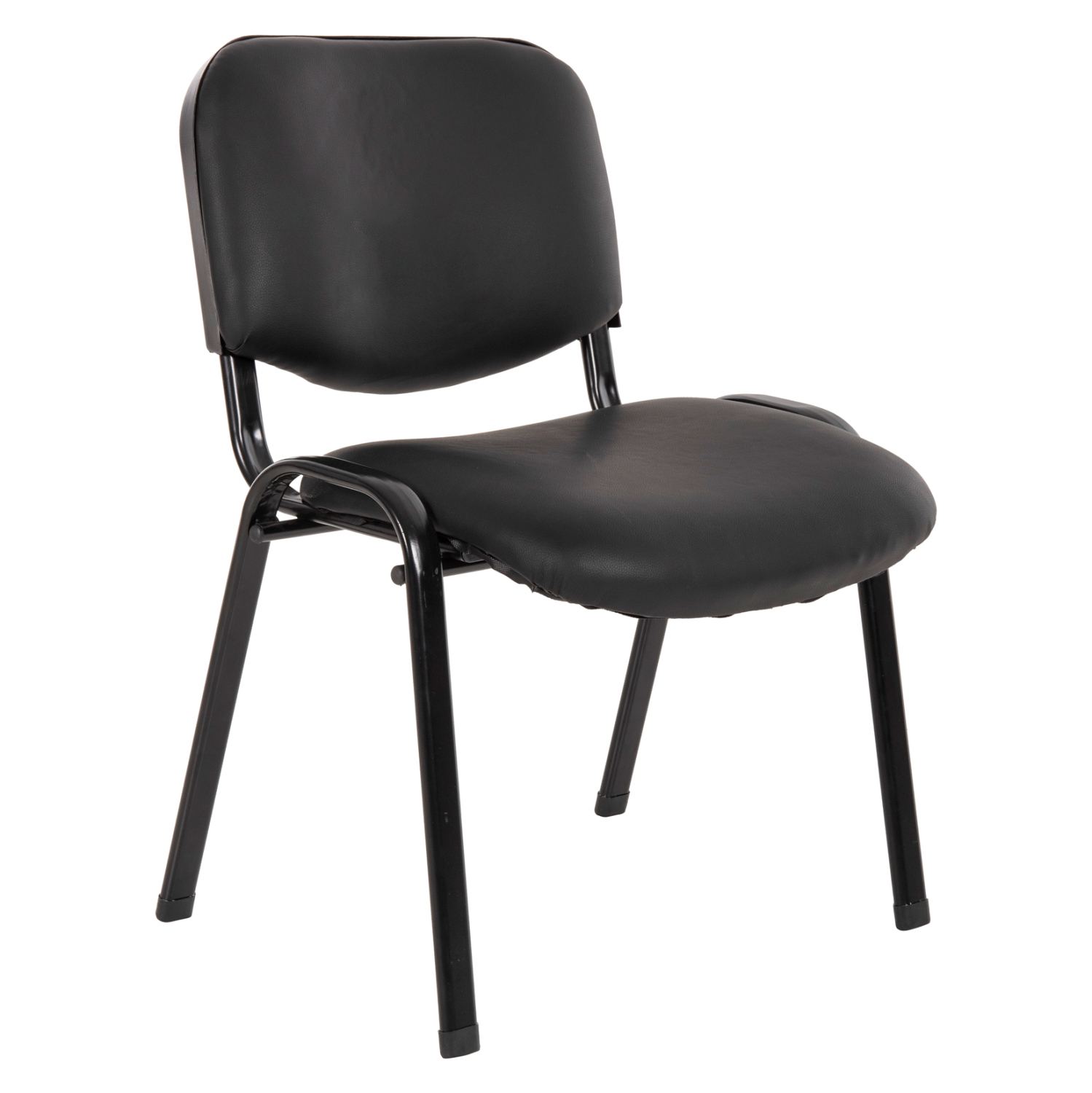 ΚΑΡΕΚΛΑ JANISHA HM1010.01 ΜΕ ΔΕΡΜΑΤΙΝΗ PU ΜΑΥΡΟ 53,5x59x77 εκ. (x1)