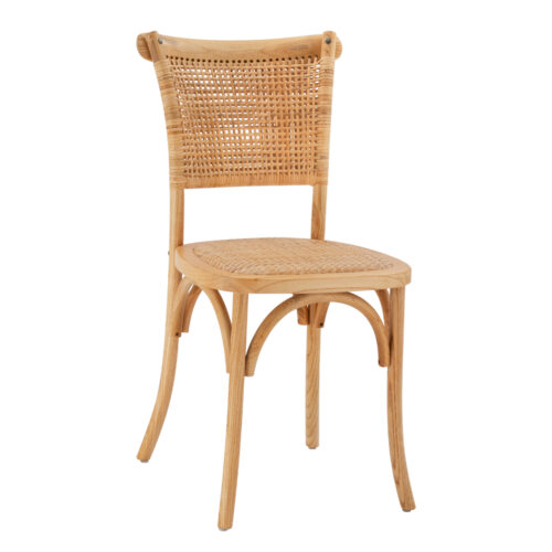 ΚΑΡΕΚΛΑ ΤΡΑΠΕΖΑΡΙΑΣ LIBERTY HM8752.11 TOON ΞΥΛΟ-ΨΑΘΑ RATTAN---Β'ΔΙΑΛΟΓΗΣ 49x54x89Υεκ (x1)