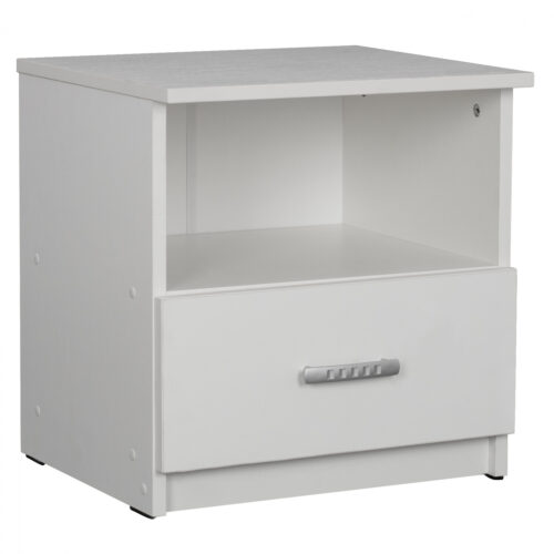ΚΟΜΟΔΙΝΟ ΜΕ ΣΥΡΤΑΡΙ ADLER HM2431.03 ΜΕΛΑΜΙΝΗ ΛΕΥΚΗ 45x40x48Υεκ. (x1)