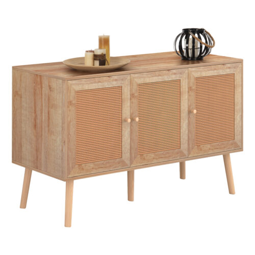 ΜΠΟΥΦΕΣ ΜΕΛΑΜΙΝΗΣ COLM- ΣΥΝΘ. RATTAN ΣΤΙΣ ΠΟΡΤΕΣ HM9220.11 120Χ39Χ70Υεκ. (x1)