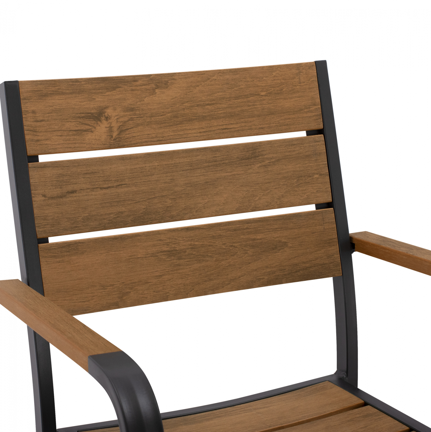 ΠΟΛΥΘΡΟΝΑ ΑΛΟΥΜΙΝΙΟΥ SAGA ΑΝΘΡΑΚΙ ΜΕ POLYWOOD HM5127.02 55x56x85Υεκ. (x1) - Image 8