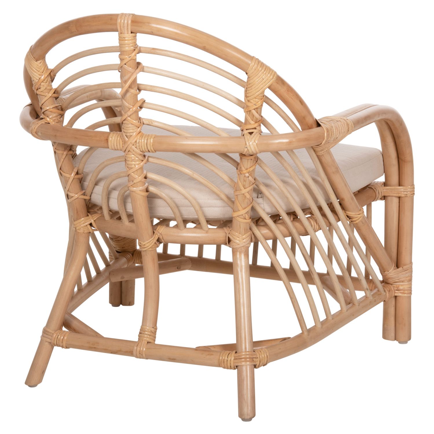 ΠΟΛΥΘΡΟΝΑ FEMUR HM9837 RATTAN ΣΕ ΦΥΣΙΚΟ- ΛΕΥΚΟ ΜΑΞΙΛΑΡΙ 72x66x75Υεκ. (x1) - Image 5