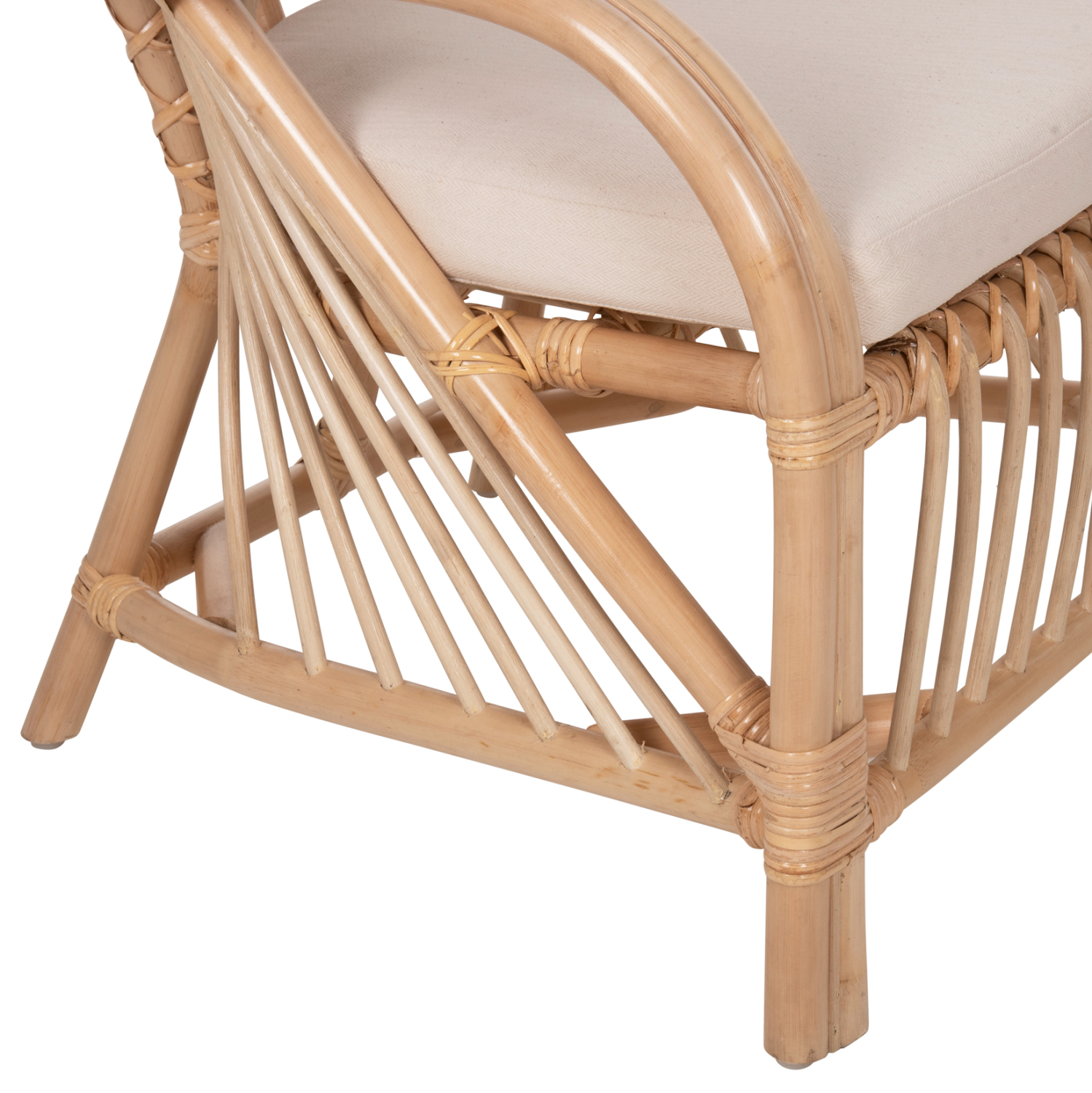 ΠΟΛΥΘΡΟΝΑ FEMUR HM9837 RATTAN ΣΕ ΦΥΣΙΚΟ- ΛΕΥΚΟ ΜΑΞΙΛΑΡΙ 72x66x75Υεκ. (x1) - Image 9