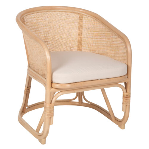 ΠΟΛΥΘΡΟΝΑ ΚΙΚΟ HM9839 RATTAN ΣΕ ΦΥΣΙΚΟ ΧΡΩΜΑ-ΛΕΥΚΟ ΜΑΞΙΛΑΡΙ 61x71x76Yεκ. (x1)