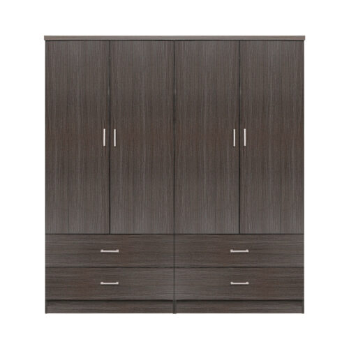 ΣΕΤ 2 ΤΜΧ ΝΤΟΥΛΑΠΑ 4ΦΥΛΛΗ ΜΕ 4 ΣΥΡΤΑΡΙΑ ZEBRANO 160X42X181 HM11349.01 (x1)