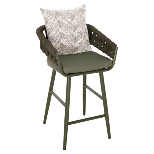 ΣΚΑΜΠΟ ΑΛΟΥΜΙΝΙΟΥ CAMDEN HM6142.09 ΜΑΞΙΛΑΡΙ ΜΕ PRINT-DARK OLIVE 56x60x108Υεκ. (x1)