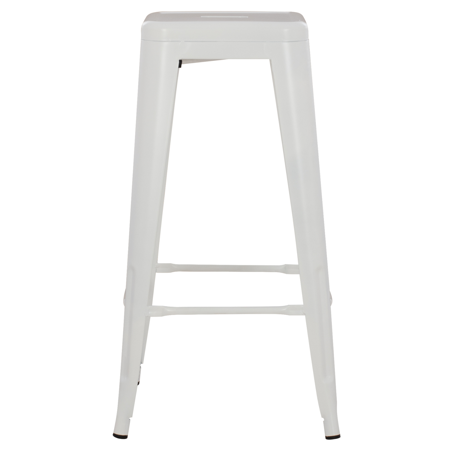 ΣΚΑΜΠΟ BAR MELITA HM8642.21 ΜΕΤΑΛΛΙΚΟ ΣΕ ΛΕΥΚΟ ΜΑΤ 43x43x78Υεκ. (x1) - Image 9