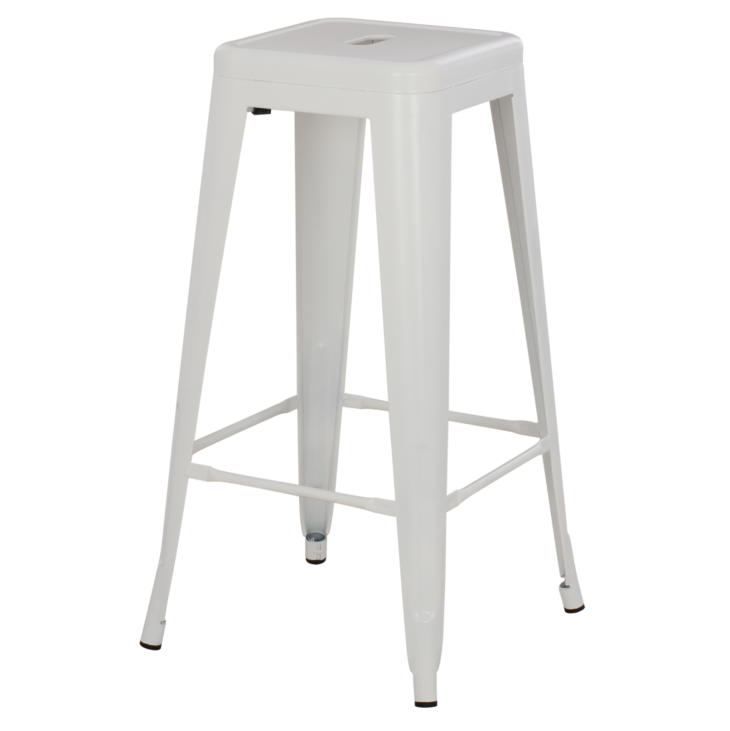 ΣΚΑΜΠΟ BAR MELITA HM8642.21 ΜΕΤΑΛΛΙΚΟ ΣΕ ΛΕΥΚΟ ΜΑΤ 43x43x78Υεκ. (x1) - Image 10