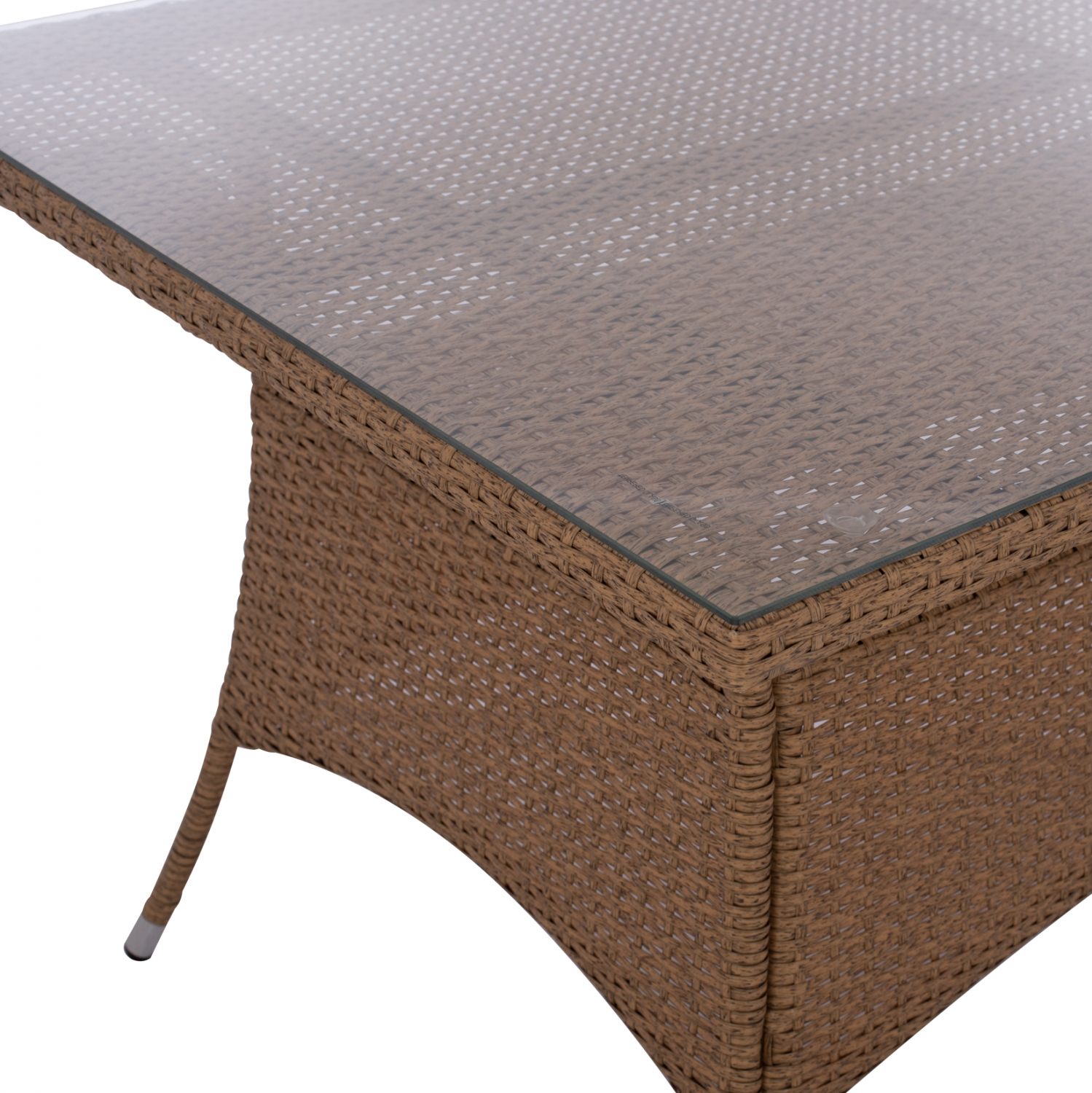 ΤΡΑΠΕΖΙ ΜΕΤΑΛΛΙΚΟ MINSK HM5507.02 WICKER ΜΠΕΖ/ΚΑΦΕ 150x90x75Υεκ. (x1) - Image 11