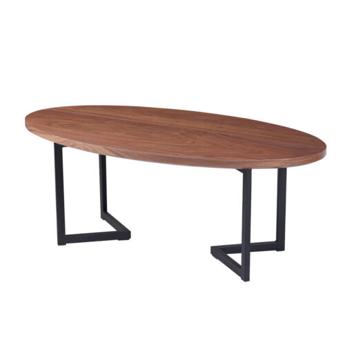ΤΡΑΠΕΖΙ ΣΑΛΟΝΙΟΥ HM9468.02 MDF ME ΚΑΠΛΑΜΑ ΑΠΟ ΞΥΛΟ ΦΡΑΞΟΥ 120x60x45,5Yεκ. (x1)